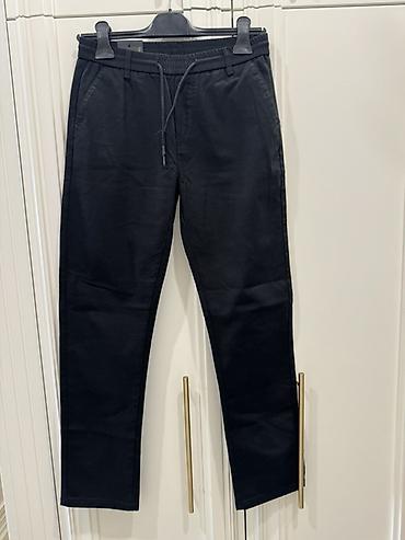 джемпера: Мужские брюки, Massimo Dutti, Новый, цвет - Черный — 4