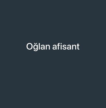 Toyota: Oğlan afisant lazımdır ərazi maşdağa MTS yolu əlaqə üçün 070 817 46 78