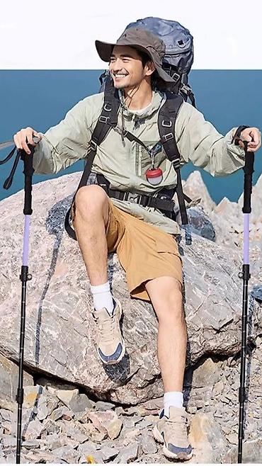 Ходунки, костыли, трости, роллаторы: Треккинговые палки телескопические (пара) 1900 с - Назначение — 6