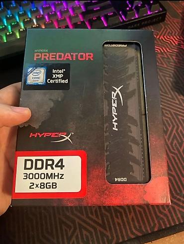 2x8: Оперативная память HyperX Predator DDR4 16 ГБ (2x8 ГБ) - Серия — 2