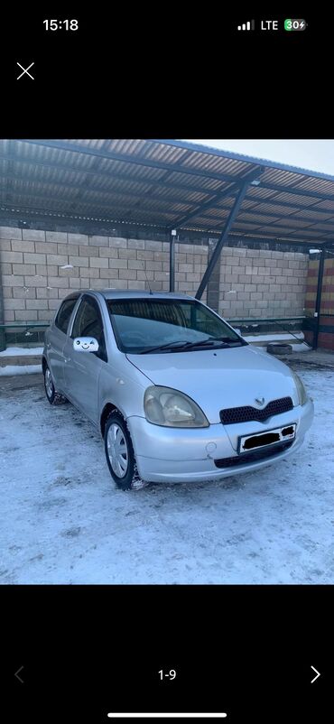 автомобил тойота: Toyota Vitz: 1999 г., 1 л, Автомат, Бензин, Хэтчбэк