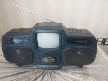 maqintafon kaset: Televizor, maqintafon, radio, işləkdir. 50 manat