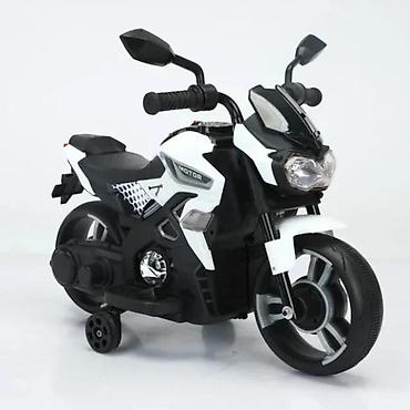bager igracka za decu: Električni motor za decu – sportski dizajn, crno-beli - Pogon na — 3