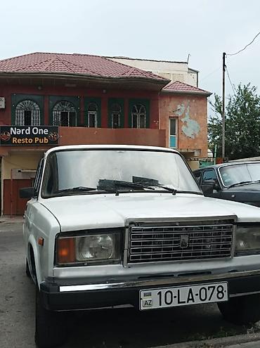 turbo az 4 goz: Lada 2107 sedan - Kuzov: ağ rəng, 4 qapı - Salon: arxa şüşə bənövşəyi — 1