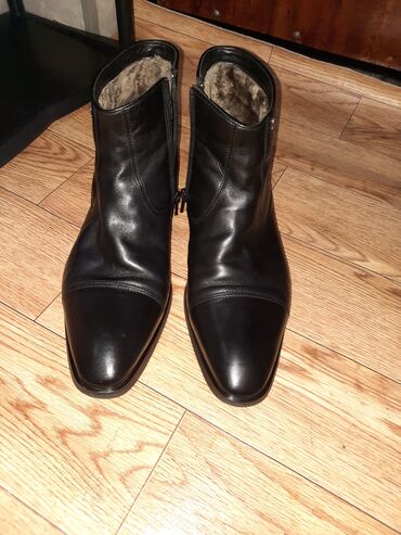 Botinkalar: Məhsul: kişi üçün qışlıq dəri botlar MORESCHI FİRMASI ARJİNAL İTALİYA — 4