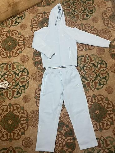 tech fleece nocta: Мужской спортивный костюм, M, Nike, Б/у, цвет - Голубой, Самовывоз — 2