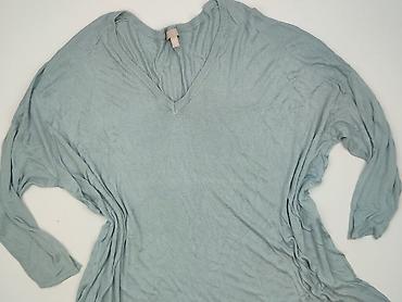 jasnoniebieski top: H&M, Sweter damski, rozmiar 4XL — 1
