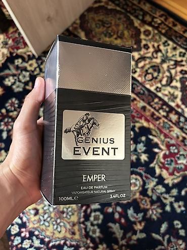 Парфюмерия: Genius Event Eau de Parfum Emper - Misk, Taxta, Meyvə və Çiçək — 6