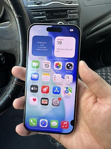 Apple iPhone: IPhone 15 Pro, Б/у, 256 ГБ, Серебристый, Чехол, Кабель, 80 % — 7