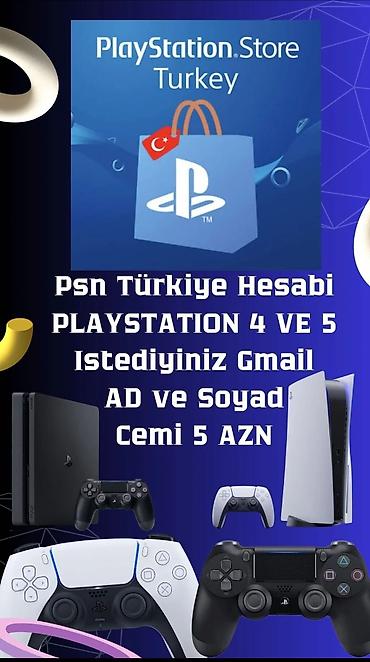 Video oyunlar və konsollar: 2-3 dənə hesab alsaz birini 3 manatdan edərəm türk hesabına oyun — 1