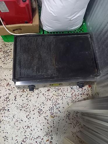 Restoran, kafe avadanlığı: İki zonalı elektrikli ızgara-plita - Brend: Remta Machinery (etiket — 2