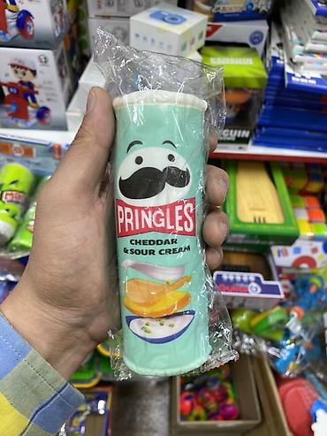 антистрес: Игрушка-антистресс в форме банки Pringles Cheddar & Sour Cream — 1