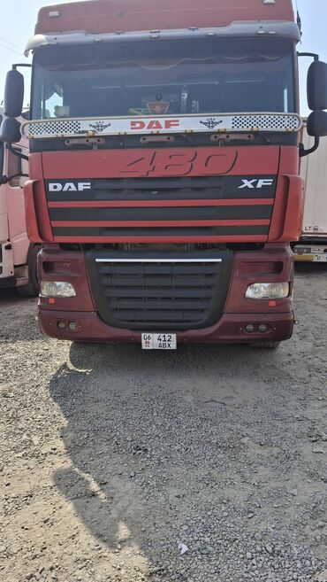 резина для газона: Сүйрөгүч, DAF, 2005 г., Тенттелген