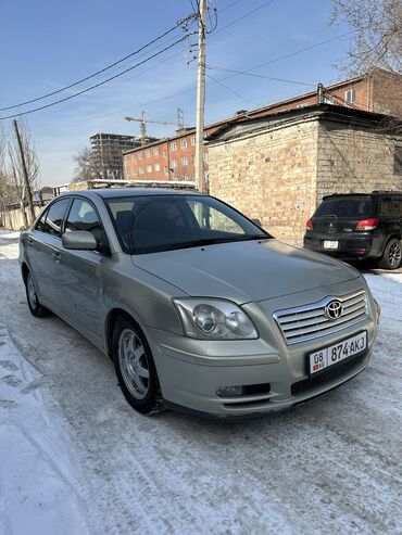 авто прадо: Toyota Avensis: 2003 г., 1.8 л, Автомат, Бензин, Седан