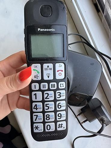 adapt: Stasionar telefon Panasonic, Simsiz, İşlənmiş — 5