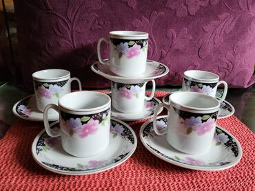Stare vaze i dekor: Soljice nove za kafu,stari kineski porcelan iz 80ih. Komada 6 u — 1