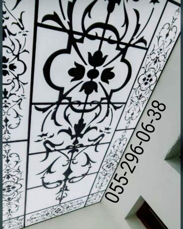 metbex aboylari instagram: Dekorativ tavan paneli – qara-ağ klassik naxışlı dizayn. - Material