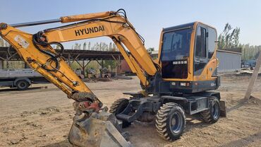 биз экскватор: Экскаватор, Hyundai, Дөңгөлөктүү