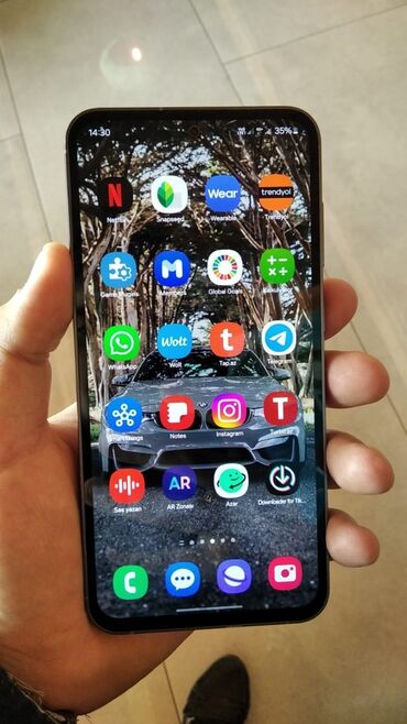iphone 13 sade qiymeti: Samsung Galaxy S23 FE, 128 GB, rəng - Boz