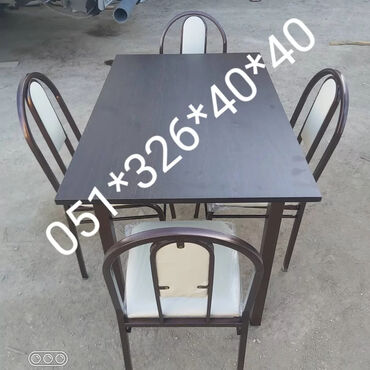 Masa və oturacaq dəstləri: Stol stul Masa destleri Istediyim Rengde Kojadan ve Parcadan Tek-Tek — 19