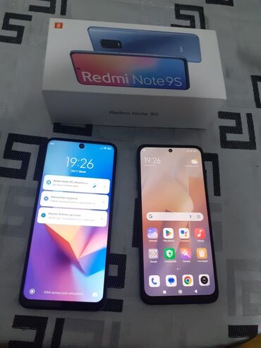 Xiaomi: Xiaomi Redmi Note 9S, 128 GB, rəng - Ağ, 
 Barmaq izi, İki sim kartlı