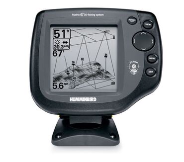 Другое для охоты и рыбалки: Эхолот Humminbird Matrix 47 3D •Возможность поворота трехмерного