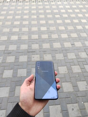 Samsung: Samsung A30s, 32 GB, rəng - Qara, Düyməli, Barmaq izi