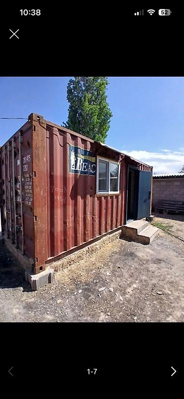 Коммерциялык кыймылсыз мүлктү сатуу: Переоборудованный морской контейнер под модульное помещение. - Размер — 1