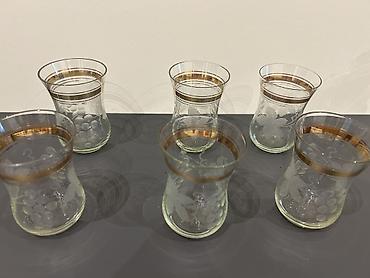 Qab-qacaq və mətbəx ləvazimatları: Stəkanlar, 6 ədədli dəst — 2