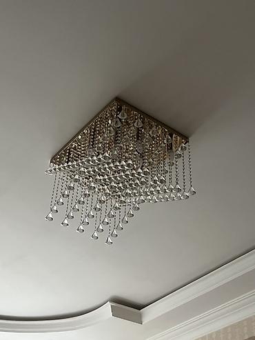 Çılçıraq, 10 və daha çox lampa, Metal