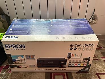 epson: Продаётся цветной струйный принтер Epson L8050 A4, 6 цветов, Wi-Fi — 1