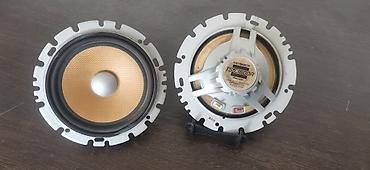 Динамики для авто: Акустические динамики для автомобиля — набор из нескольких пар. Много — 1