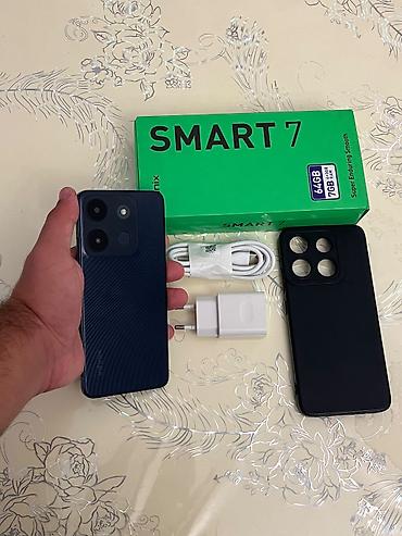 nokia 7: Infinix Smart 7, 64 GB, rəng - Mavi, Sensor — 2