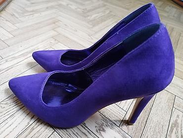 louboutin: Tuflilər, Ölçü: 37, rəng - Bənövşəyi, Yeni — 3