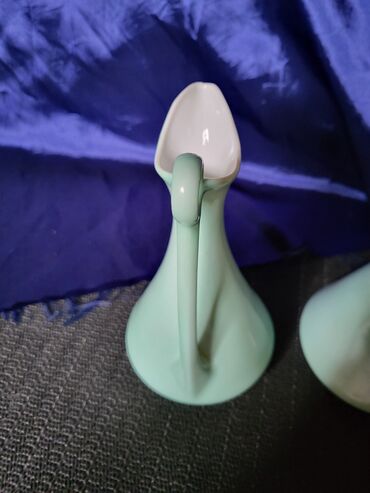 Ostali antikviteti: Bokali novi 1930g+ Viktorija porcelan Cehoslovacka. Novi rezedo — 10