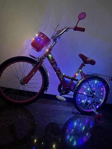 velosiped qiymətləri: Yeni İki təkərli Uşaq velosipedi 18", sürətlərin sayı: 12, Ünvandan götürmə