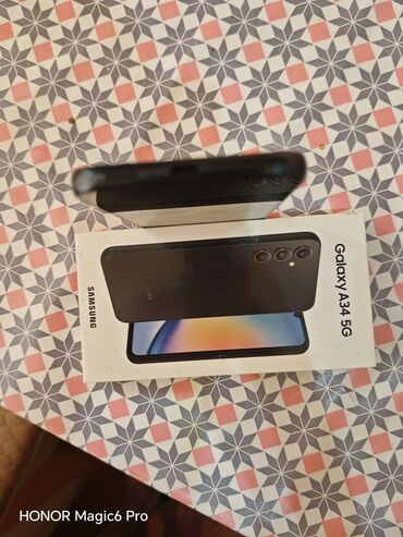 бу морозильные камеры: Samsung Galaxy A34 5G, цвет - Черный