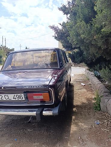VAZ (LADA): VAZ 2106 sedan - Kuzov: 4 qapılı sedan, tünd albalı rəng - Mühərrik — 5