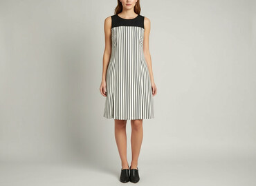 sukienka w paski sinsay: F&F, Sukienka damska, rozmiar M