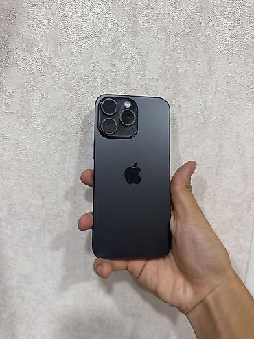 IPhone 15 Pro Max, Б/у, 256 ГБ, Black Titanium, 100 %