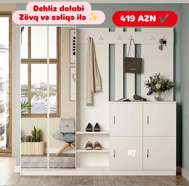 Çarpayılar: ✨ Dehliz Dolabı – Zövqlə və Səliqə ilə! ✨ Yeni sifarişlə hazırlanır 🛠️