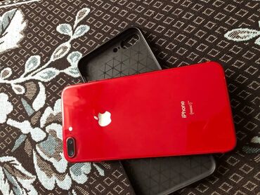 ремонт айфон бишкек: IPhone 8 Plus, 64 ГБ, Красный, Чехол