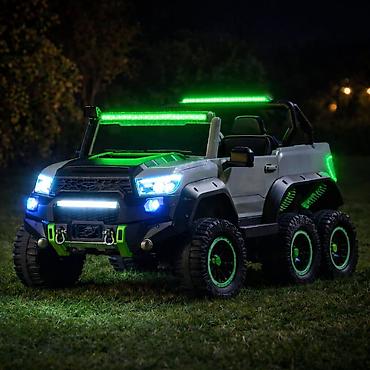 lagane patike: Ranger Force 6W – Džip Dvosed 4x4 na akumulator za decu (12V) – — 5