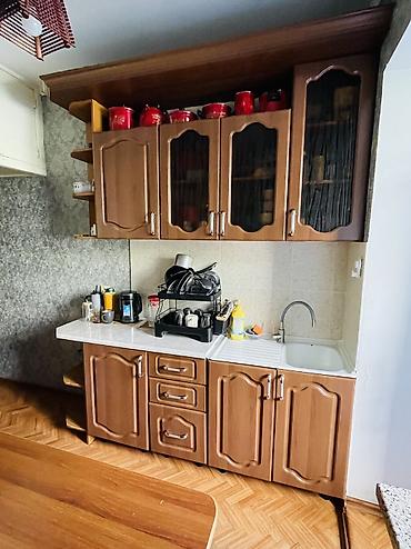 silver kitchen: Кухонный гарнитур, Б/у, цвет - Коричневый, Дерево, Самовывоз — 1