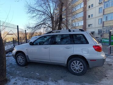 айнек бишкек: Mitsubishi Outlander: 2002 г., 2.4 л, Автомат, Бензин, Жол тандабас