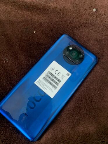 телефоны xiaomi redmi 10 с: Poco X3 NFC, Новый, 128 ГБ, цвет - Синий, 2 SIM