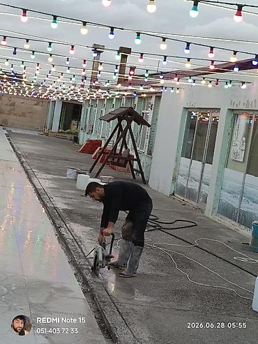 Beton işləri: Beton kəsmə xidməti - Divar, döşəmə və tavanlarda dəqiq və səliqəli — 22
