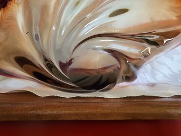 Ostali kućni dekor: Murano velika cinija,rucni rad 60,70te. Velika,retka cinija — 10