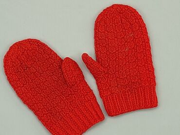 czapka dziewczęca zimowa: Rękawiczki, 18 cm, stan - Dobry