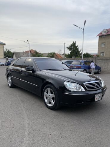 мерс автамат: Mercedes-Benz S-Class: 2001 г., 5 л, Автомат, Бензин, Седан